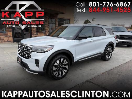 2025 Ford Explorer Platinum