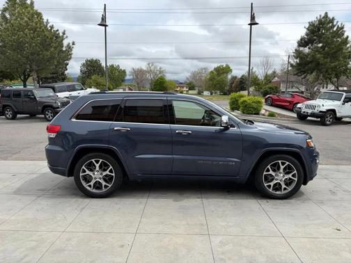 Blue 2020 Jeep Grand Cherokee Overland