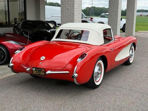 Red 1957 Chevrolet Corvette Base