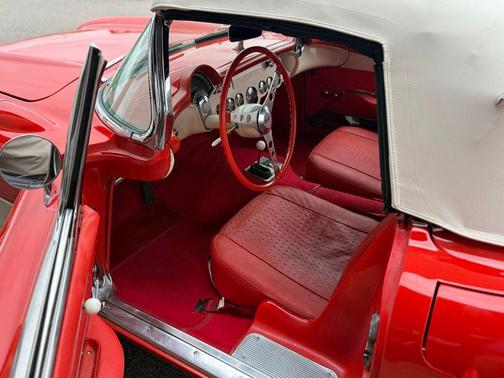 Red 1957 Chevrolet Corvette Base
