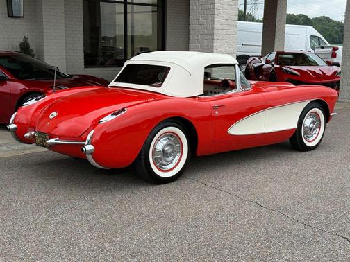 Red 1957 Chevrolet Corvette Base