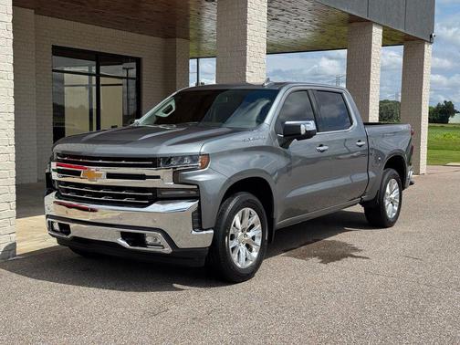 Satin Steel Metallic 2021 Chevrolet Silverado 1500 LTZ