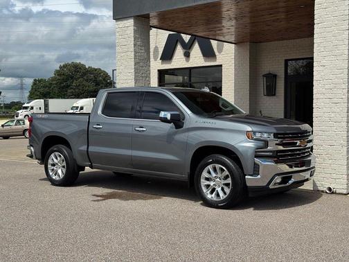 Satin Steel Metallic 2021 Chevrolet Silverado 1500 LTZ