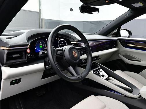 Volcano Grey Metallic 2024 Porsche Macan Macan Electric 4