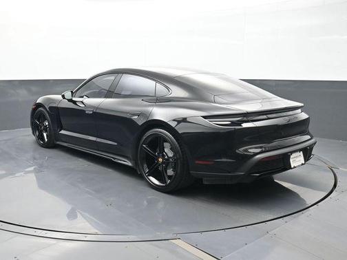 Black 2024 Porsche Taycan GTS