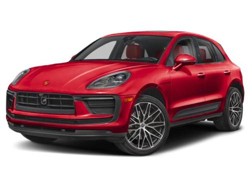 Carmine Red 2025 Porsche Macan Macan