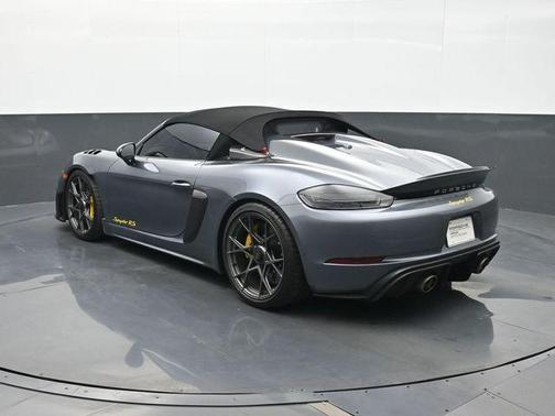 Vanadium Grey Metallic 2025 Porsche 718 Spyder RS