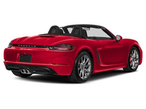 Carmine Red 2025 Porsche 718 Boxster S