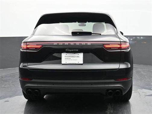 Black 2022 Porsche Cayenne Platinum Edition