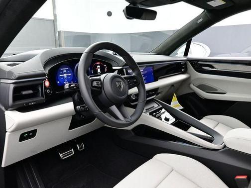 White 2026 Porsche Macan Macan Electric Turbo