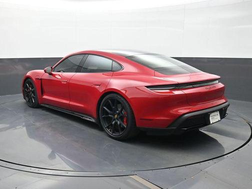 Carmine Red 2023 Porsche Taycan GTS
