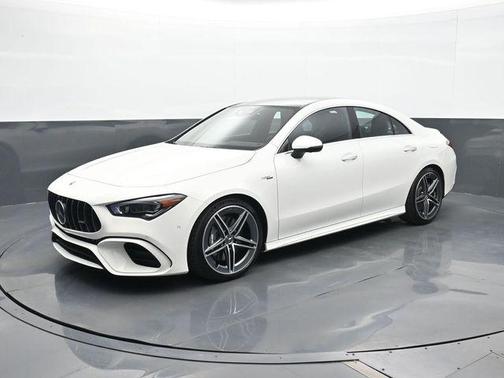Polar White 2022 Mercedes-Benz AMG CLA 45 AMG CLA 45 4MATIC