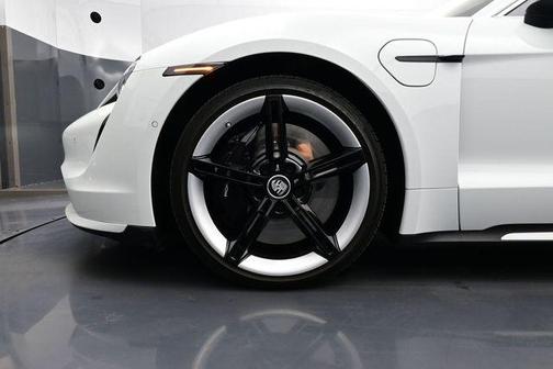 White 2020 Porsche Taycan Turbo