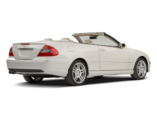 Arctic White 2009 Mercedes-Benz CLK-Class CLK 350