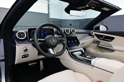 Cirrus Silver Metallic 2024 Mercedes-Benz CLE 300 4MATIC Cabriolet