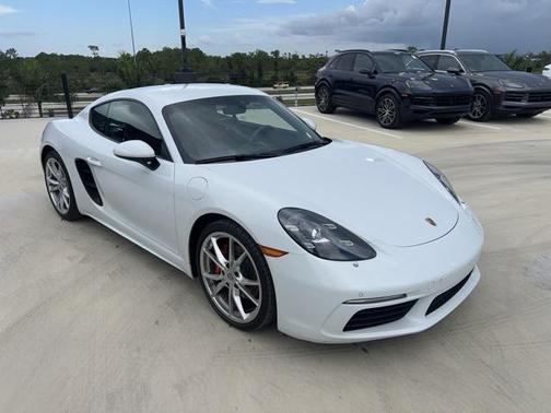 Carrara White 2021 Porsche 718 Cayman
