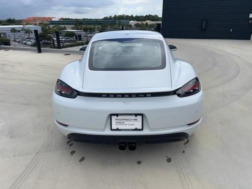 Carrara White 2021 Porsche 718 Cayman