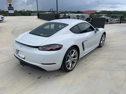 Carrara White 2021 Porsche 718 Cayman