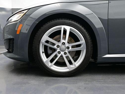 Nano Gray Metallic/Black Roof 2017 Audi TT 2.0T