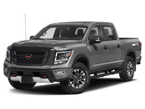 Gun Metallic 2021 Nissan Titan PRO-4X