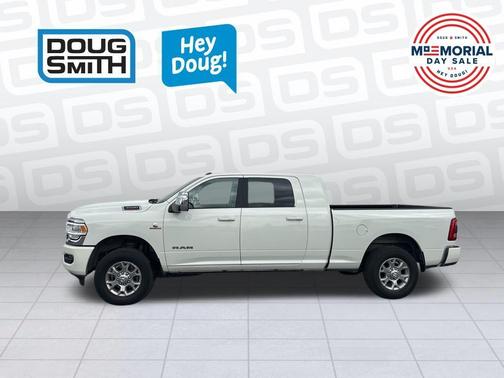 Pearl White 2023 RAM 3500 Laramie
