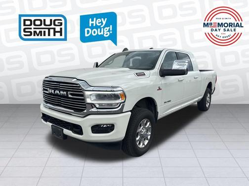 Pearl White 2023 RAM 3500 Laramie