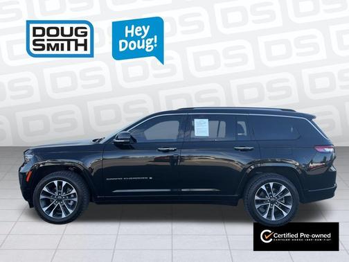 Diamond Black 2023 Jeep Grand Cherokee L Overland