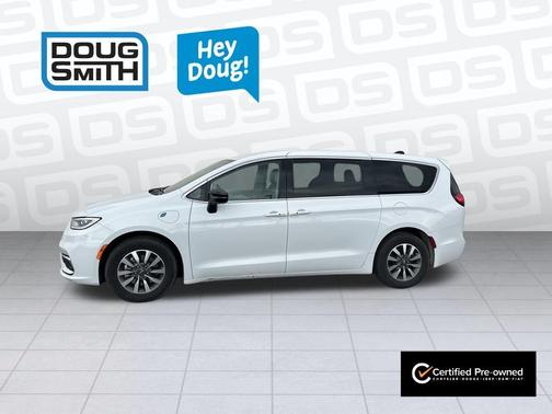 Bright White Clearcoat 2024 Chrysler Pacifica Hybrid Select