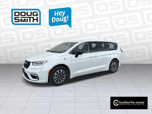Bright White Clearcoat 2024 Chrysler Pacifica Hybrid Select