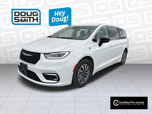 Bright White Clearcoat 2024 Chrysler Pacifica Hybrid Select
