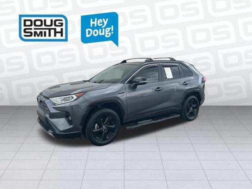 Midnight Black Metallic 2021 Toyota RAV4 Hybrid XSE