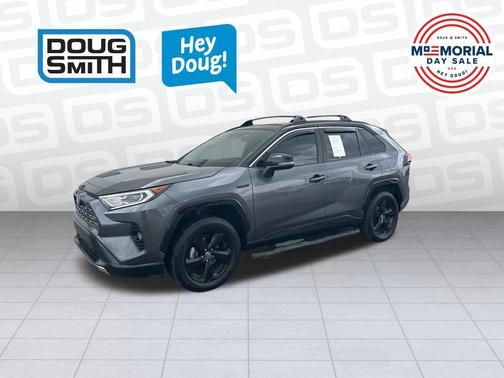 Midnight Black Metallic 2021 Toyota RAV4 Hybrid XSE