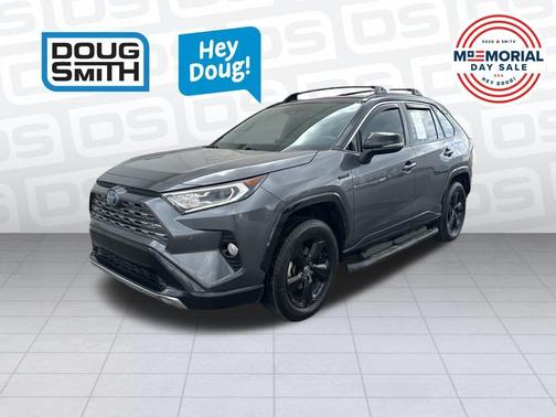 Midnight Black Metallic 2021 Toyota RAV4 Hybrid XSE