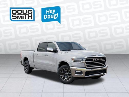 Bright White Clearcoat 2026 RAM 1500 Laramie