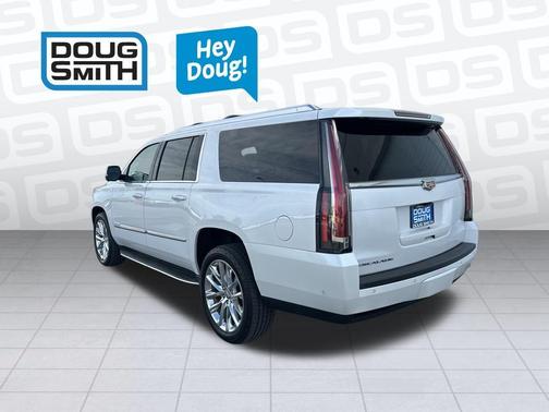 Crystal White Tri-Coat 2019 Cadillac Escalade ESV Premium Luxury