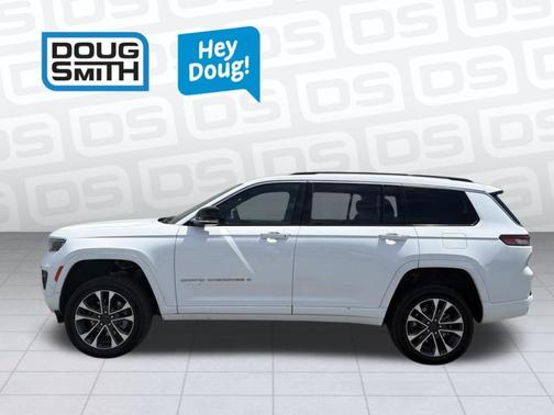 Bright White Clearcoat 2021 Jeep Grand Cherokee L Overland