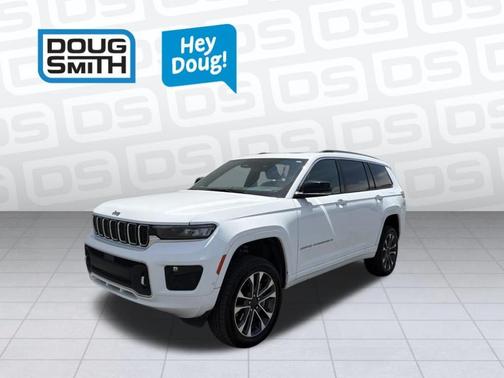 Bright White Clearcoat 2021 Jeep Grand Cherokee L Overland