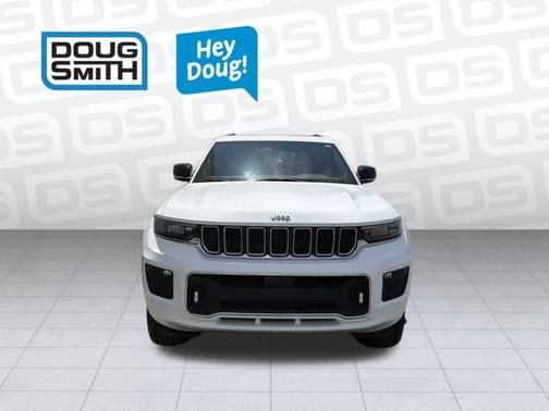 Bright White Clearcoat 2021 Jeep Grand Cherokee L Overland
