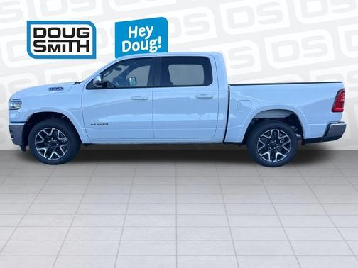 Bright White Clearcoat 2026 RAM 1500 Laramie