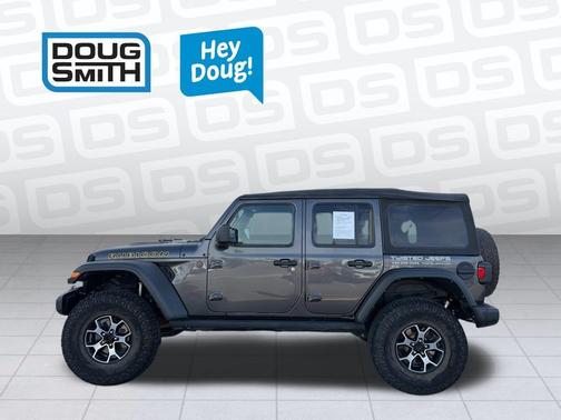 Granite Crystal Clearcoat Metallic 2021 Jeep Wrangler Unlimited Rubicon