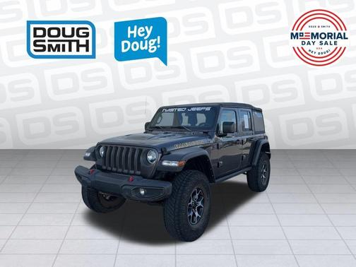Granite Crystal Clearcoat Metallic 2021 Jeep Wrangler Unlimited Rubicon