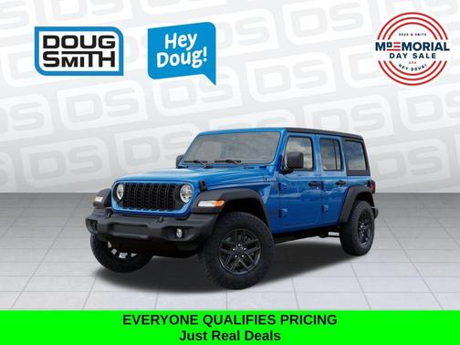 Hydro Blue Pearl 2026 Jeep Wrangler Sport