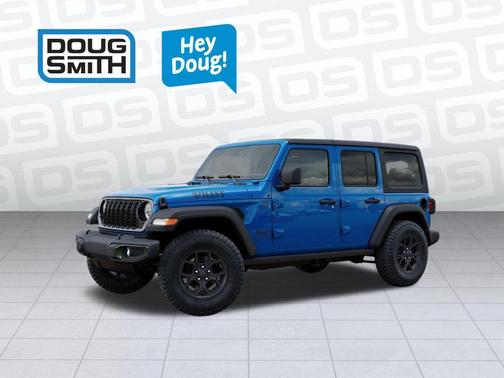 Hydro Blue Pearl 2026 Jeep Wrangler Sport