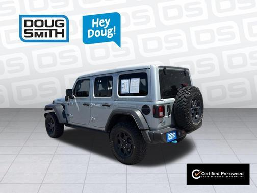 Silver Zynith Clearcoat 2023 Jeep Wrangler 4xe Base