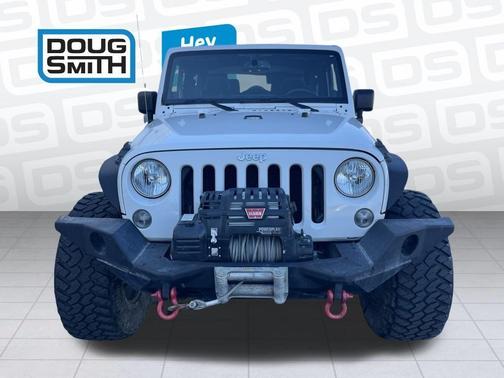 Bright White Clearcoat 2014 Jeep Wrangler Rubicon