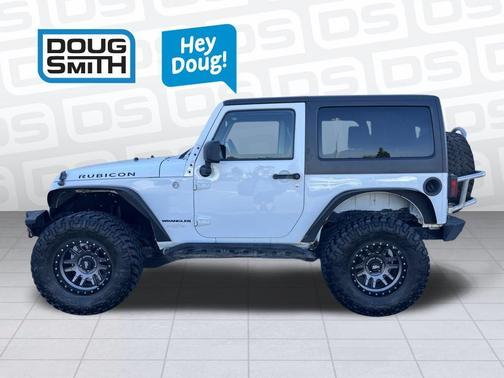 Bright White Clearcoat 2014 Jeep Wrangler Rubicon