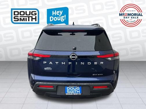 Deep Ocean Blue 2022 Nissan Pathfinder SV