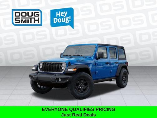 Hydro Blue Pearl 2026 Jeep Wrangler Sport