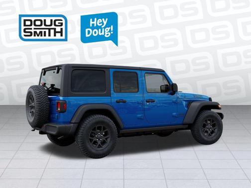 Hydro Blue Pearl 2026 Jeep Wrangler Sport