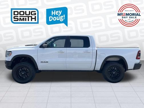 Bright White Clearcoat 2020 RAM 1500 Rebel